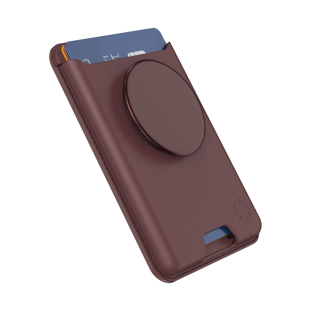 Aluminum Oxblood — Softgoods MagSafe PopWallet+ - US 26782