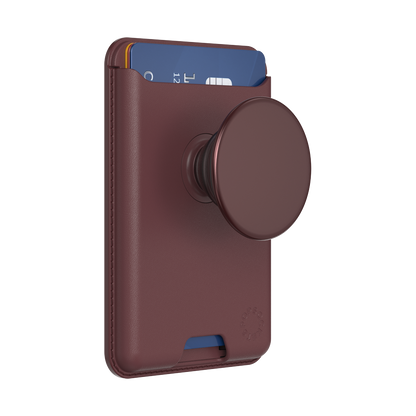 Aluminum Oxblood — Softgoods MagSafe PopWallet+ - US 24881