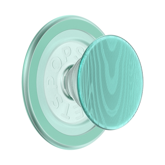 Aluminum Moire Turquoise — MagSafe PopGrip - US 57789