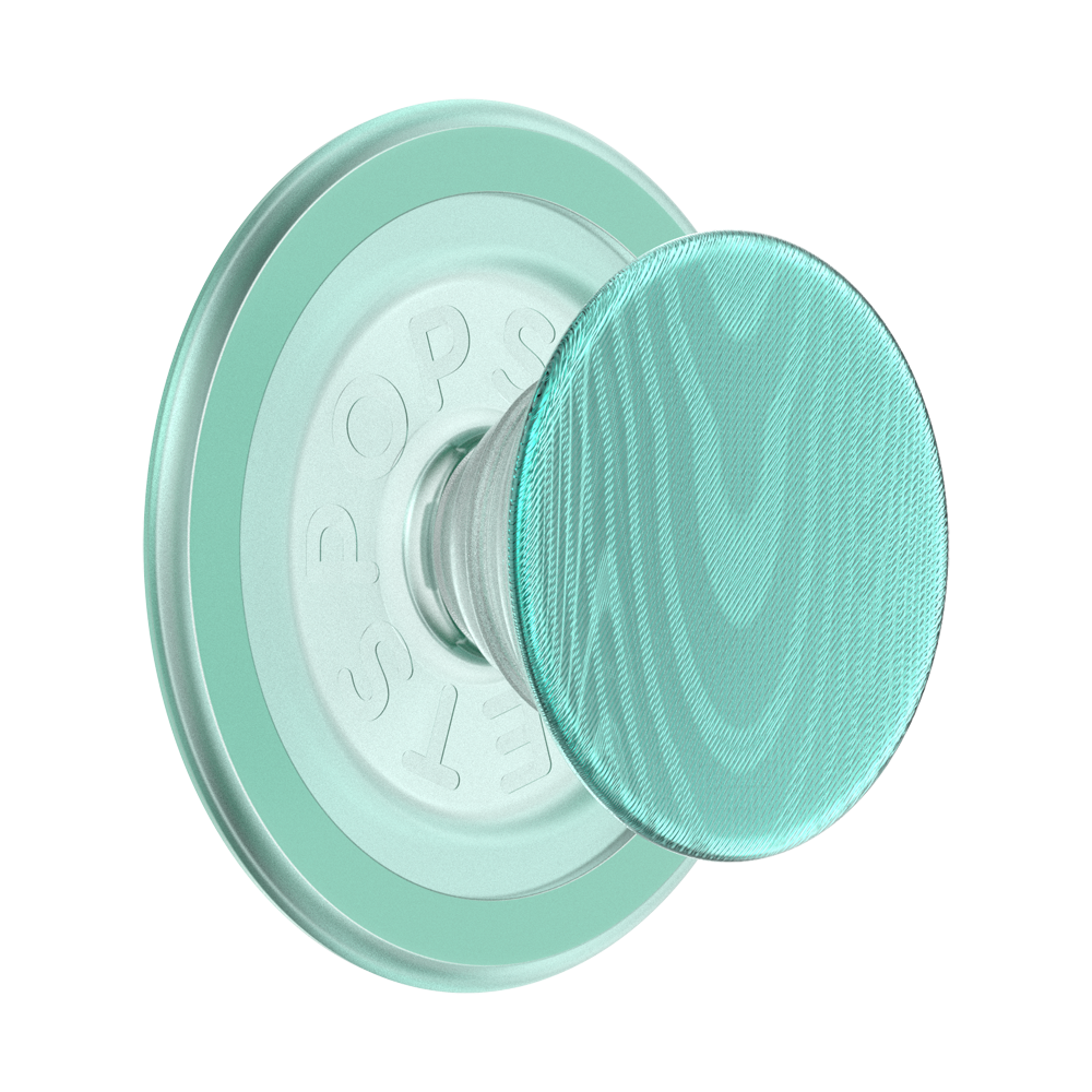Aluminum Moire Turquoise — MagSafe PopGrip - US 14236