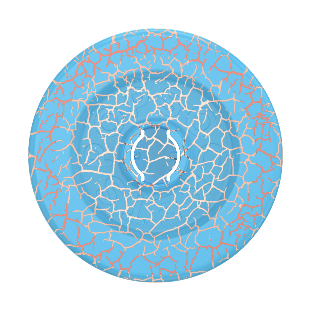 Crackle Denali Printed Orange Zest — MagSafe PopGrip - US 53833