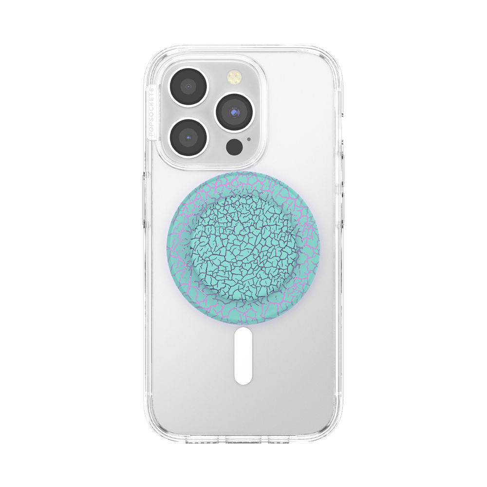 Crackle Reef Printed Sugar Plum — MagSafe PopGrip - US 72423