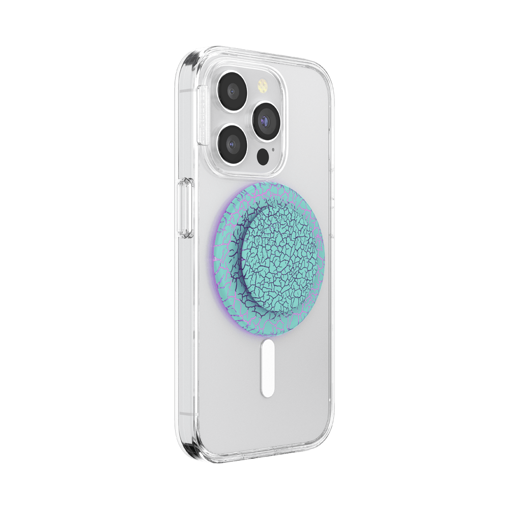 Crackle Reef Printed Sugar Plum — MagSafe PopGrip - US 55146