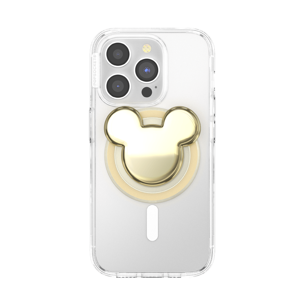 Enamel Gold Mickey Head — MagSafe PopGrip - US 73439