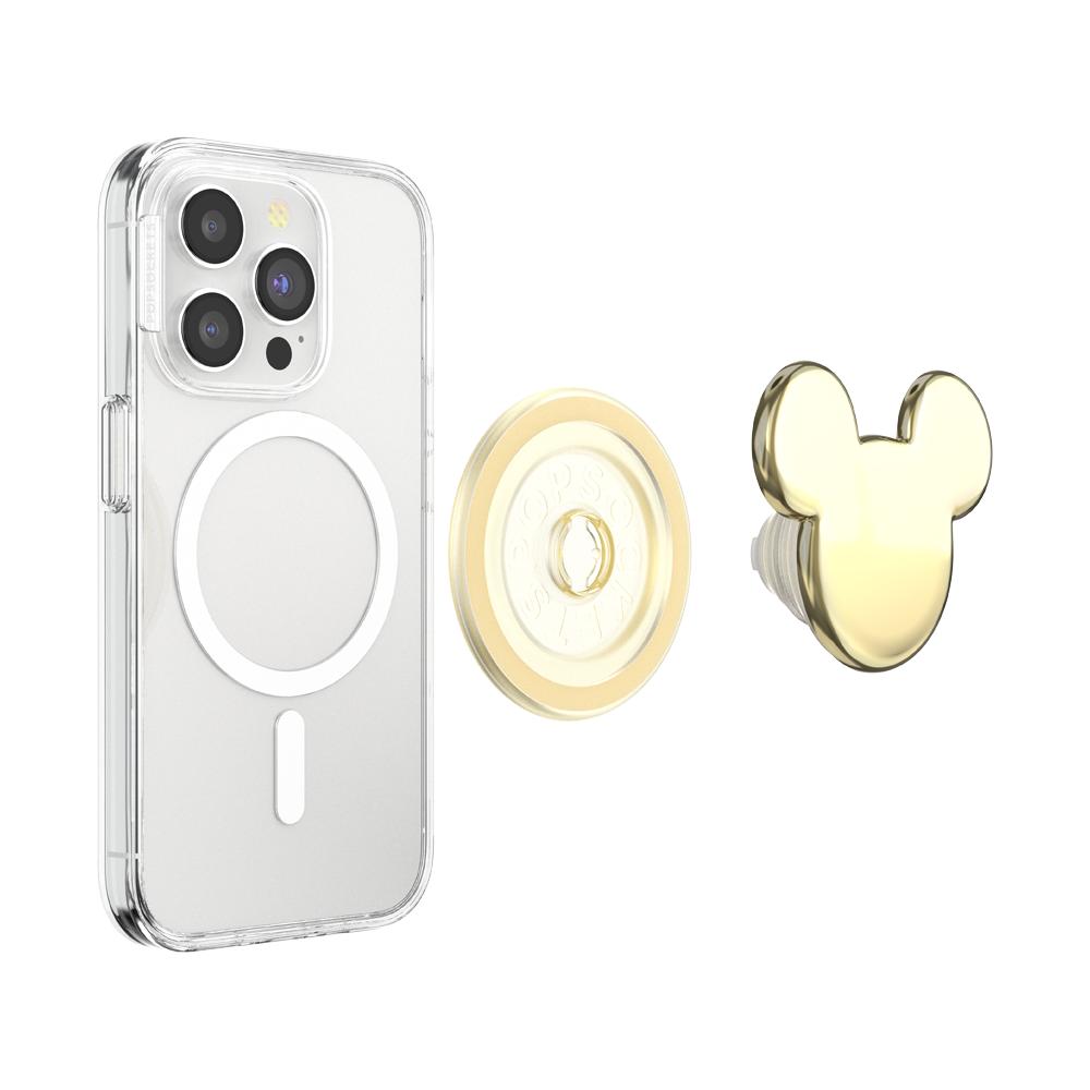 Enamel Gold Mickey Head — MagSafe PopGrip - US 79714