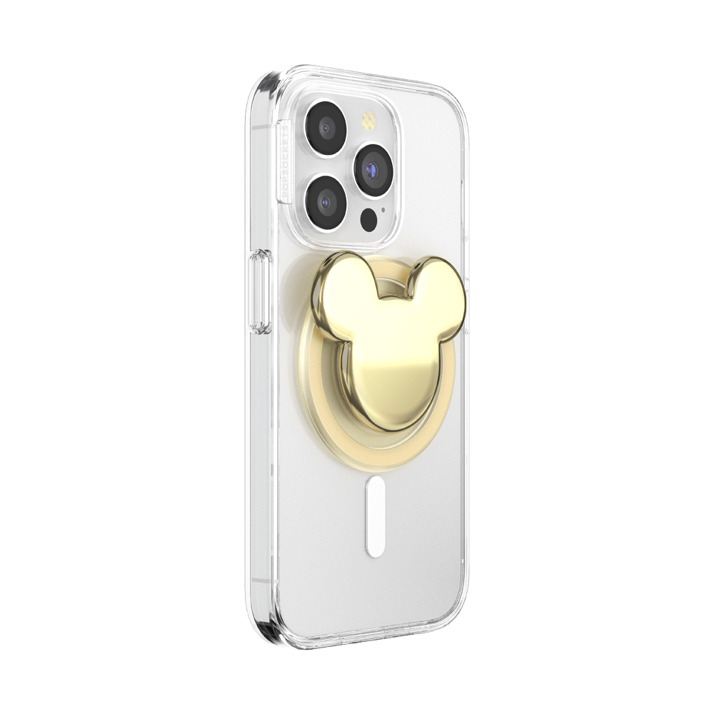 Enamel Gold Mickey Head — MagSafe PopGrip - US 35707