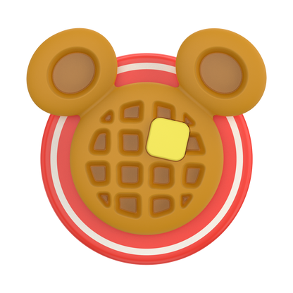 PopOut Mickey Waffle — MagSafe PopGrip - US 97127