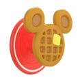 PopOut Mickey Waffle — MagSafe PopGrip - US 55291