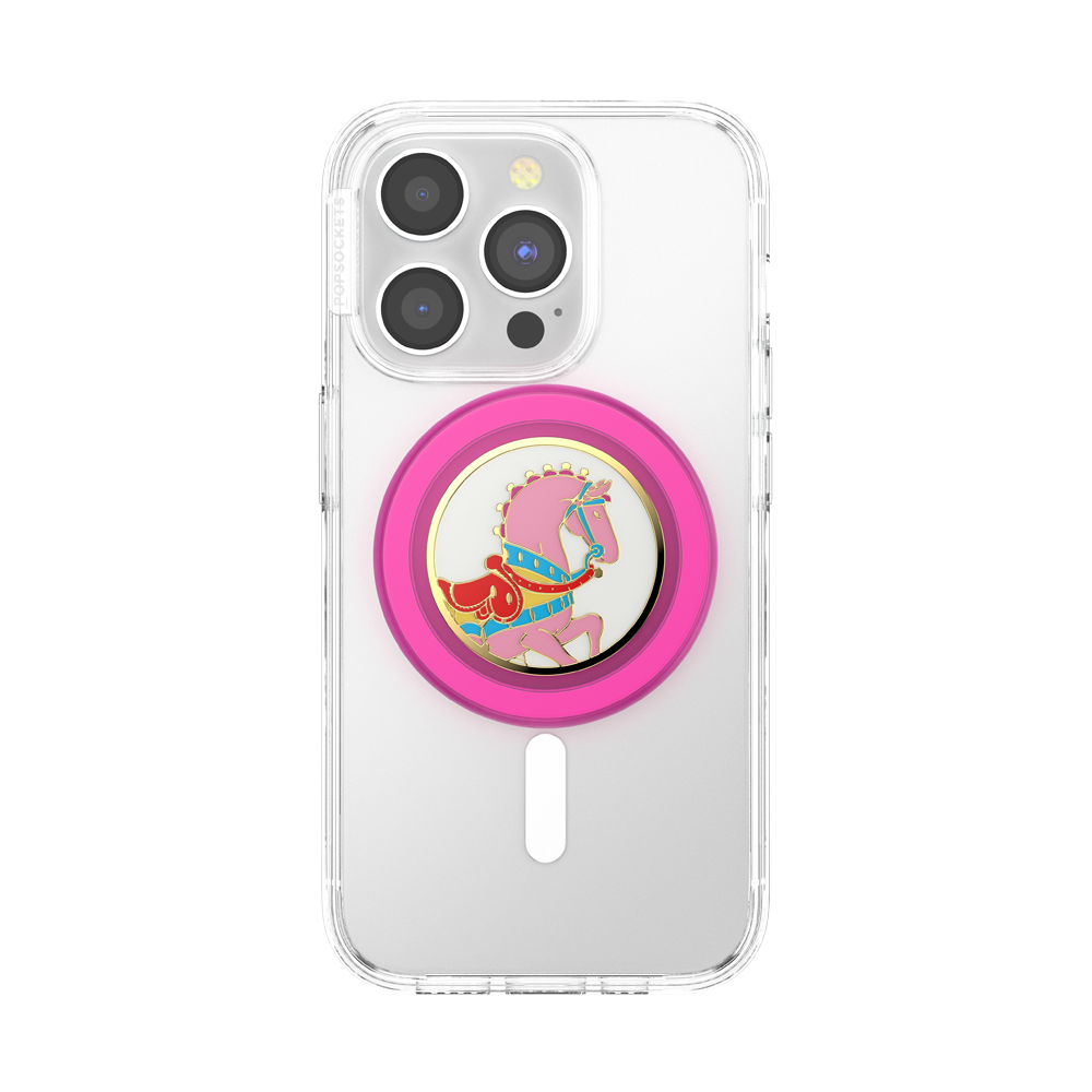 Enamel Carousel Pony — MagSafe PopGrip - US 10397