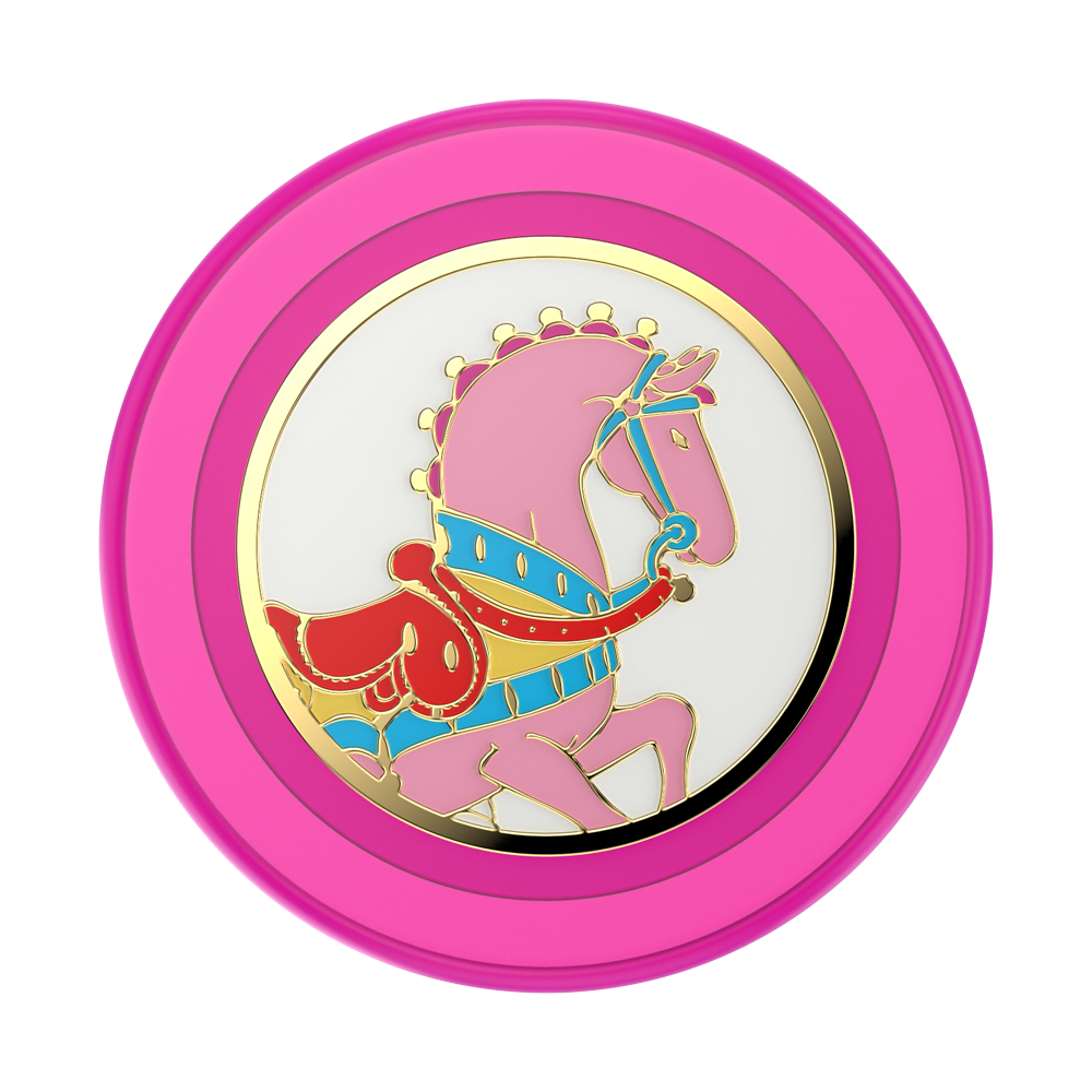 Enamel Carousel Pony — MagSafe PopGrip - US 10397