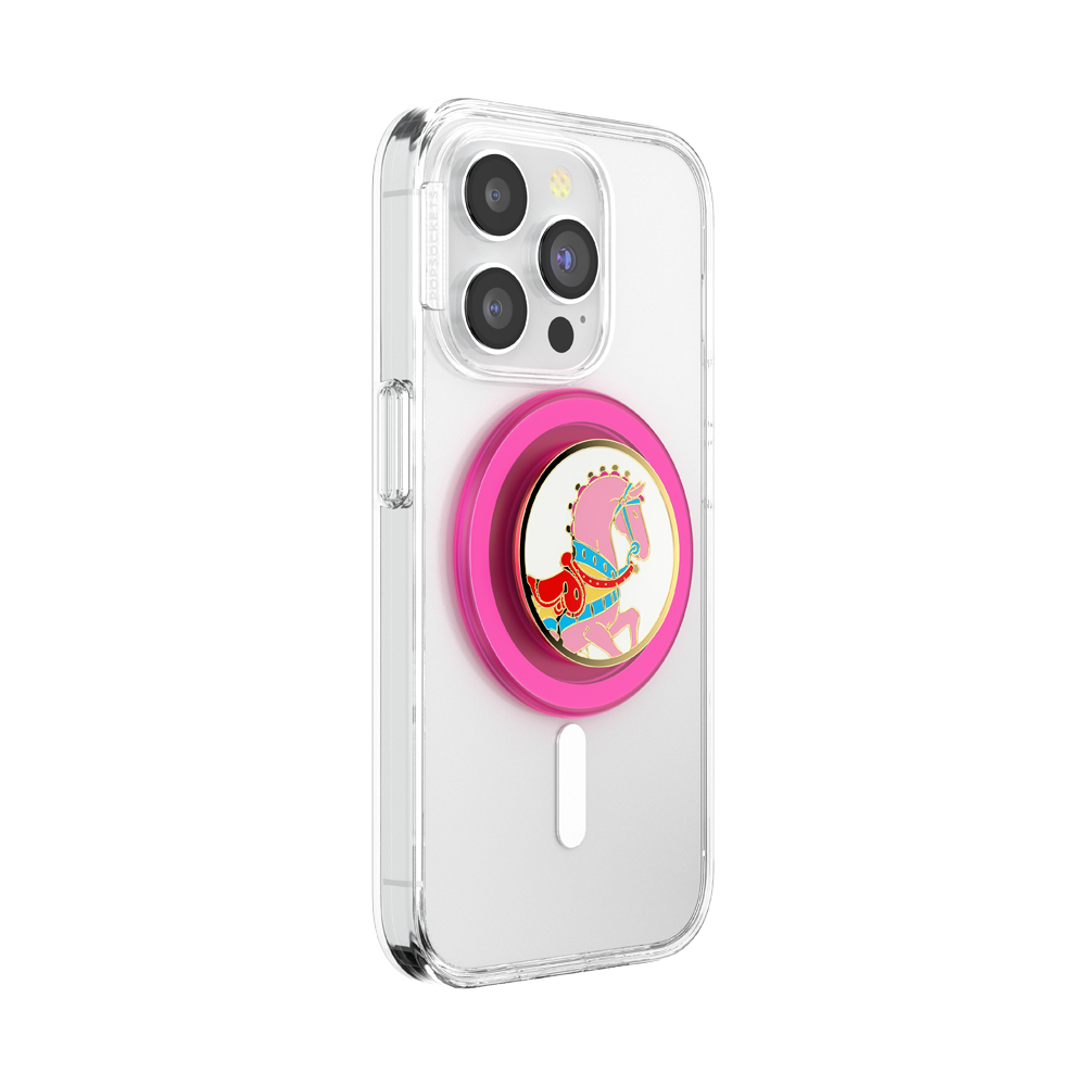 Enamel Carousel Pony — MagSafe PopGrip - US 70668