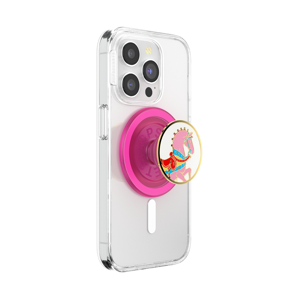 Enamel Carousel Pony — MagSafe PopGrip - US 09224