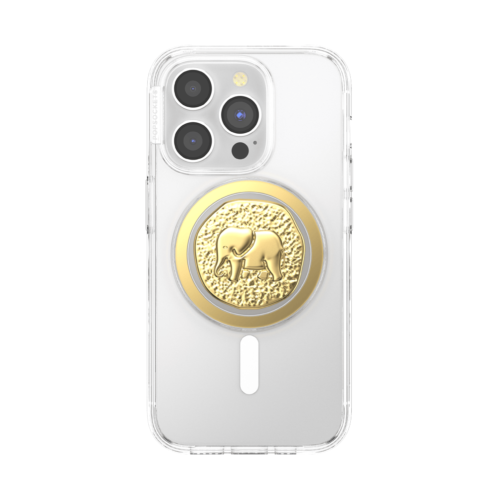 Enamel Elephant Token — MagSafe PopGrip - US 45186
