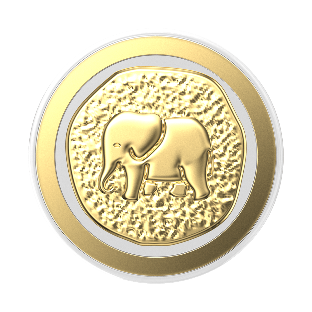 Enamel Elephant Token — MagSafe PopGrip - US 45186