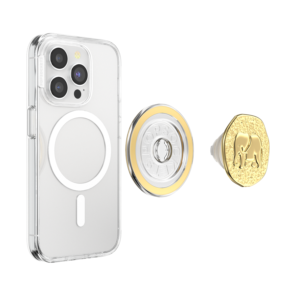 Enamel Elephant Token — MagSafe PopGrip - US 45186