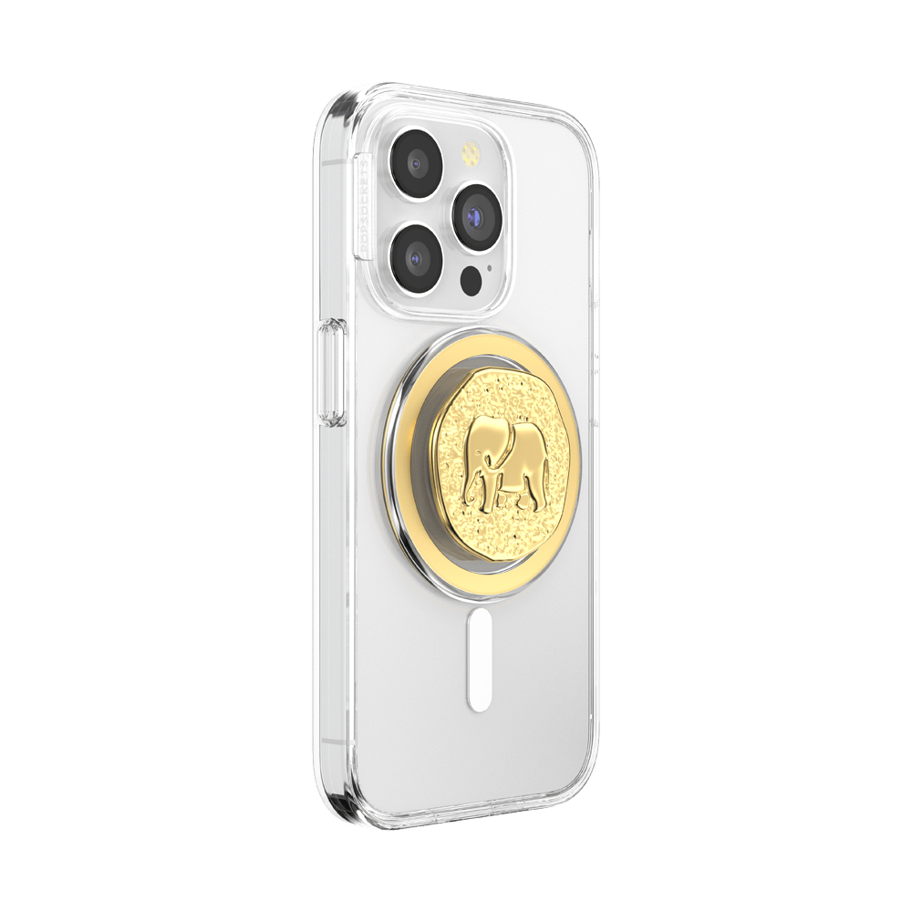 Enamel Elephant Token — MagSafe PopGrip - US 23885