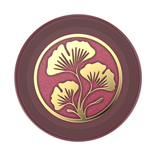 Enamel Ginkgo Oxblood — MagSafe PopGrip - US 57515