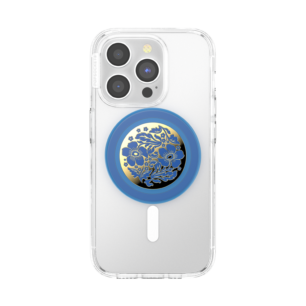 Enamel Lace Blue Vermeer — MagSafe PopGrip - US 04166