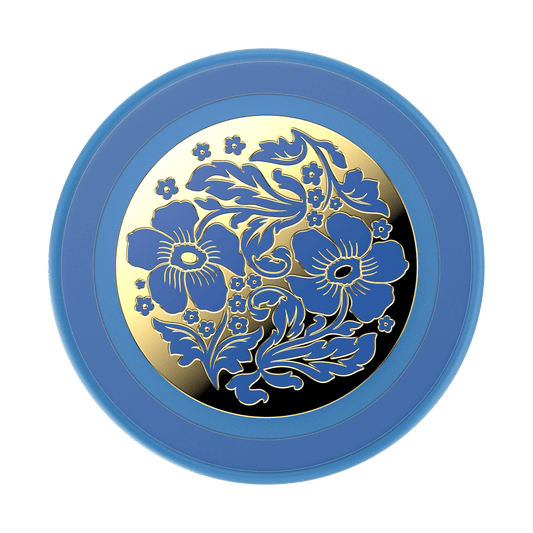 Enamel Lace Blue Vermeer — MagSafe PopGrip - US 73068