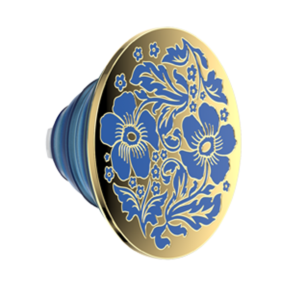 Enamel Lace Blue Vermeer — PopTop - US 88936