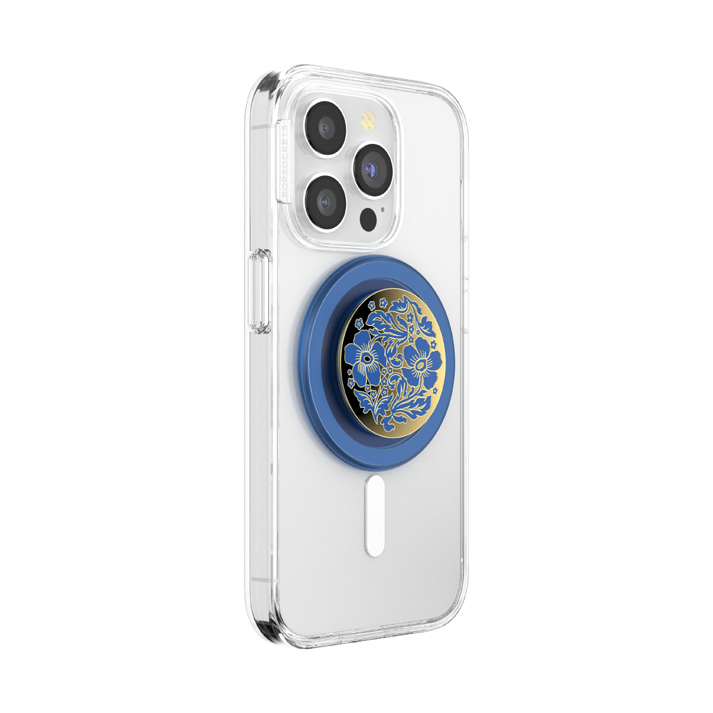 Enamel Lace Blue Vermeer — MagSafe PopGrip - US 08807