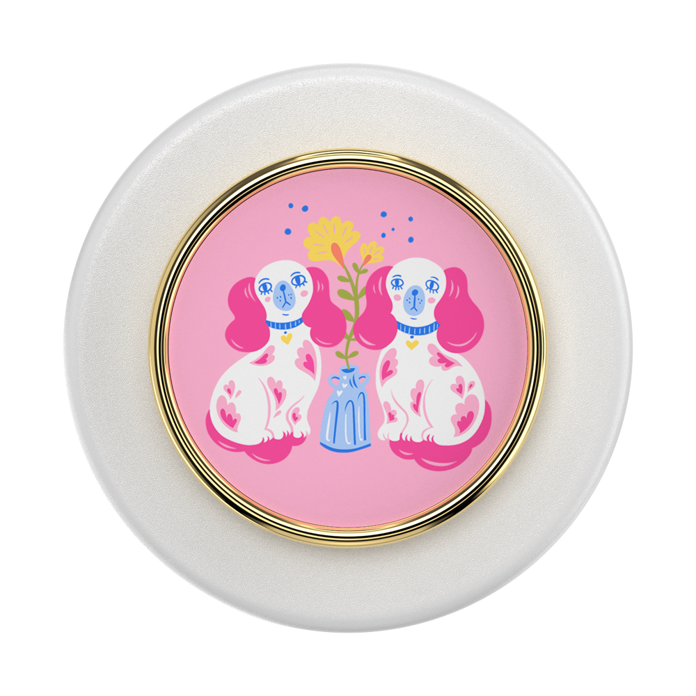 Enamel Staffordshire Furries — MagSafe PopGrip - US 40091