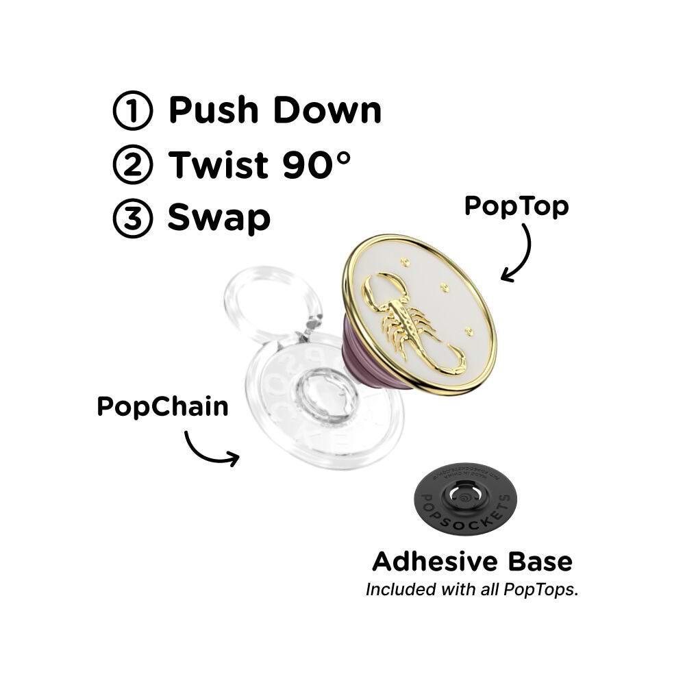 Enamel Scorpio — PopTop - US 87599