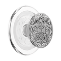 Enamel Silver Mandala — MagSafe PopGrip - US 16969