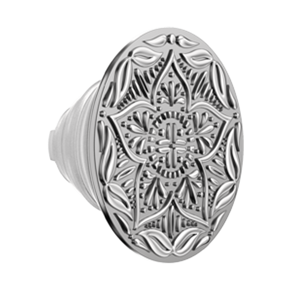 Enamel Silver Mandala — PopTop - US 62794