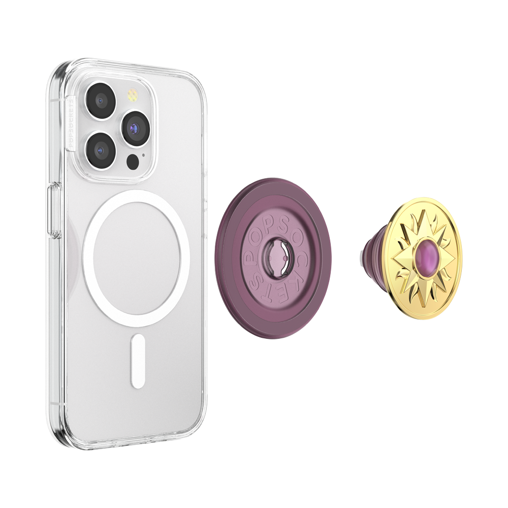 Enamel Sun Jewel Mauve — MagSafe PopGrip - US 18129