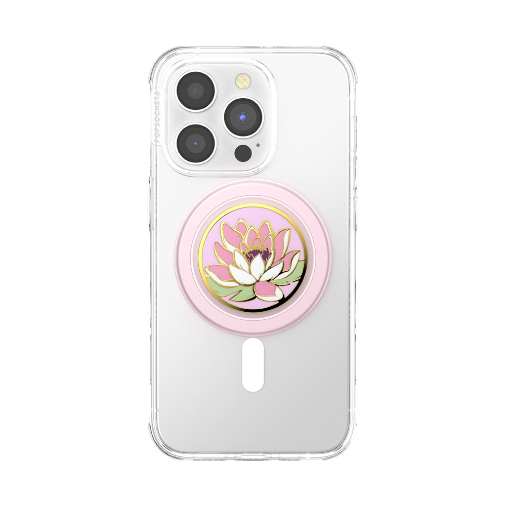 Enamel Water Lily — MagSafe PopGrip - US 67243
