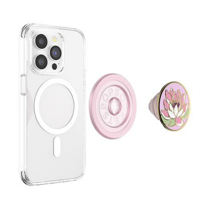 Enamel Water Lily — MagSafe PopGrip - US 67243