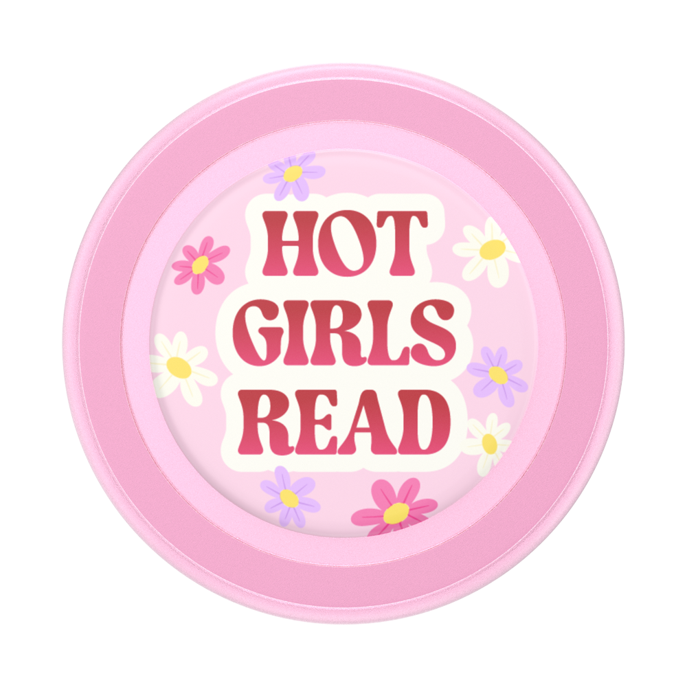 Hot Girls Read Pink — MagSafe PopGrip - US 50216