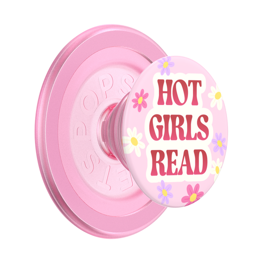 Hot Girls Read Pink — MagSafe PopGrip - US 50216