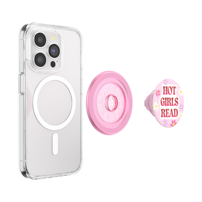 Hot Girls Read Pink — MagSafe PopGrip - US 32152