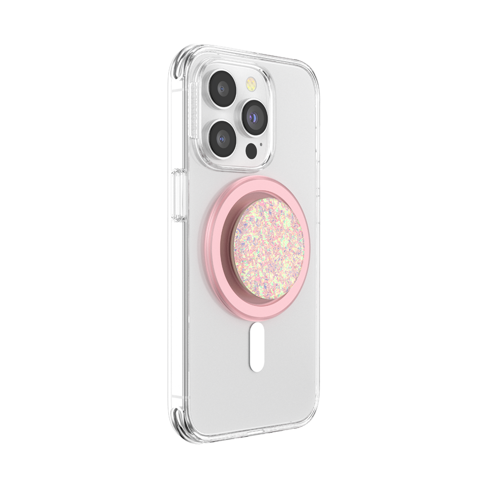 Iridescent Confetti Rose — MagSafe PopGrip - US 02481