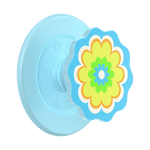 Molded Flower Kaleidoscope Blue — MagSafe PopGrip - US 15973