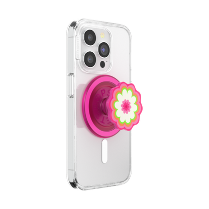Molded Flower Kaleidoscope Pink — MagSafe PopGrip - US 16875
