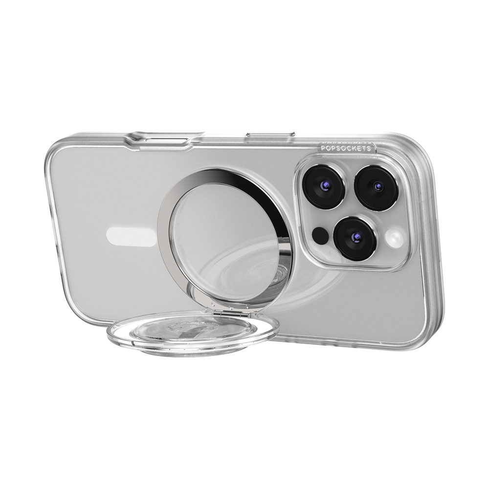 Clear  —  MagSafe Kick-Out Grip & Stand - US 86877