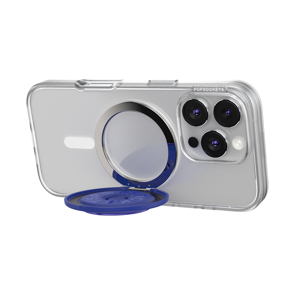 Aluminum Radial French Navy —  MagSafe Kick-Out Grip & Stand - US 29557