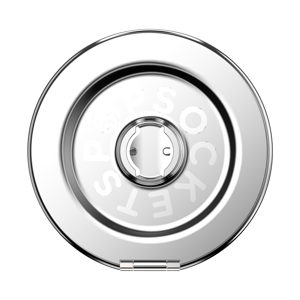 Aluminum Radial Silver —  MagSafe Kick-Out Grip & Stand - US 39107