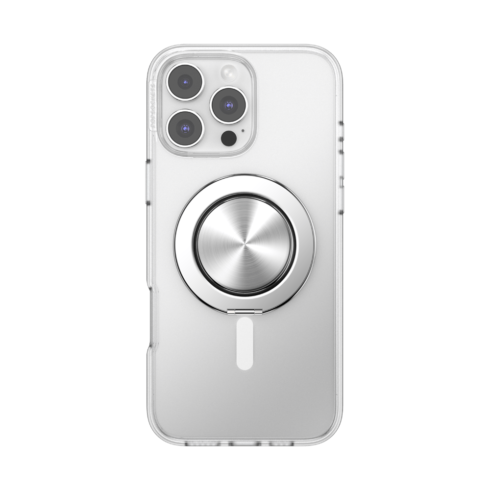 Aluminum Radial Silver —  MagSafe Kick-Out Grip & Stand - US 61231