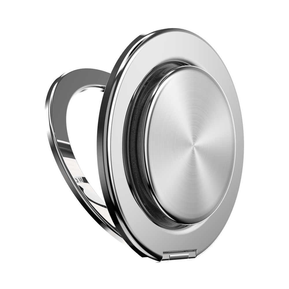 Aluminum Radial Silver —  MagSafe Kick-Out Grip & Stand - US 13101