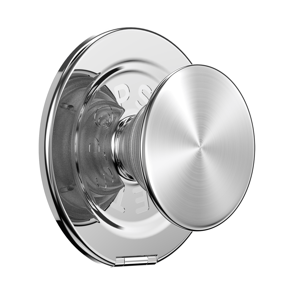 Aluminum Radial Silver —  MagSafe Kick-Out Grip & Stand - US 30941