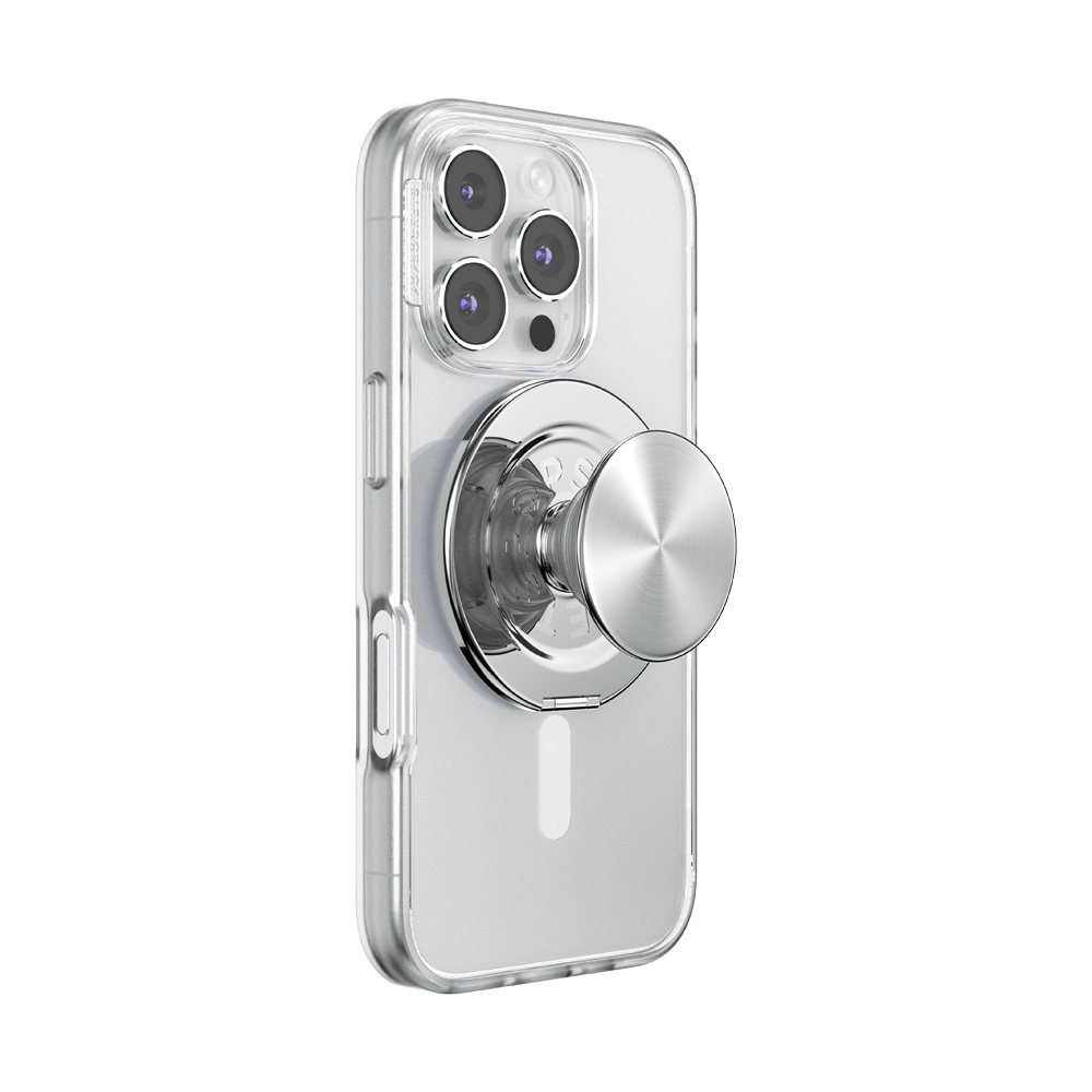 Aluminum Radial Silver —  MagSafe Kick-Out Grip & Stand - US 61231