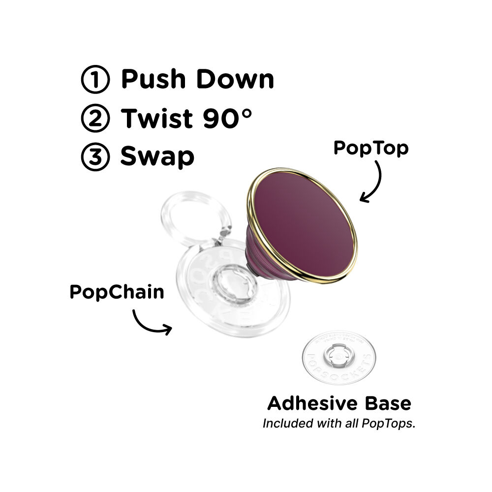 Enamel Red Wine — PopTop - US 94394