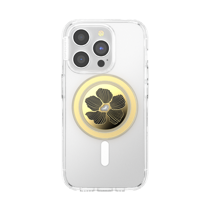 Enamel Mae Flower with Pearl — MagSafe PopGrip - US 39431