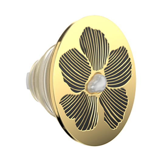 Enamel Mae Flower with Pearl — PopTop - US 06515