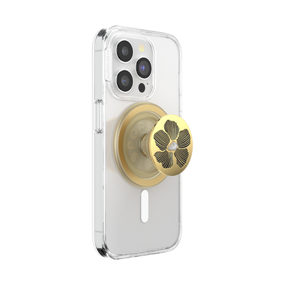Enamel Mae Flower with Pearl — MagSafe PopGrip - US 76548