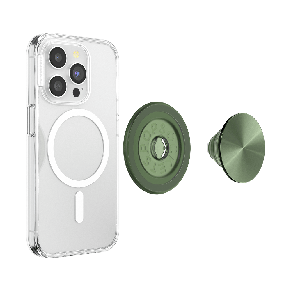 Aluminum Radial Olive — MagSafe PopGrip - US 92090